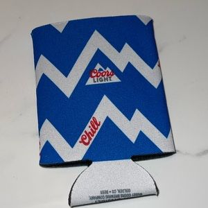 coors light chill can drink beer koozie